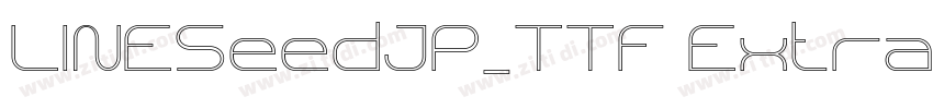 LINESeedJP_TTF Extra字体转换 LINESeedJP_TTF Extra字体转换